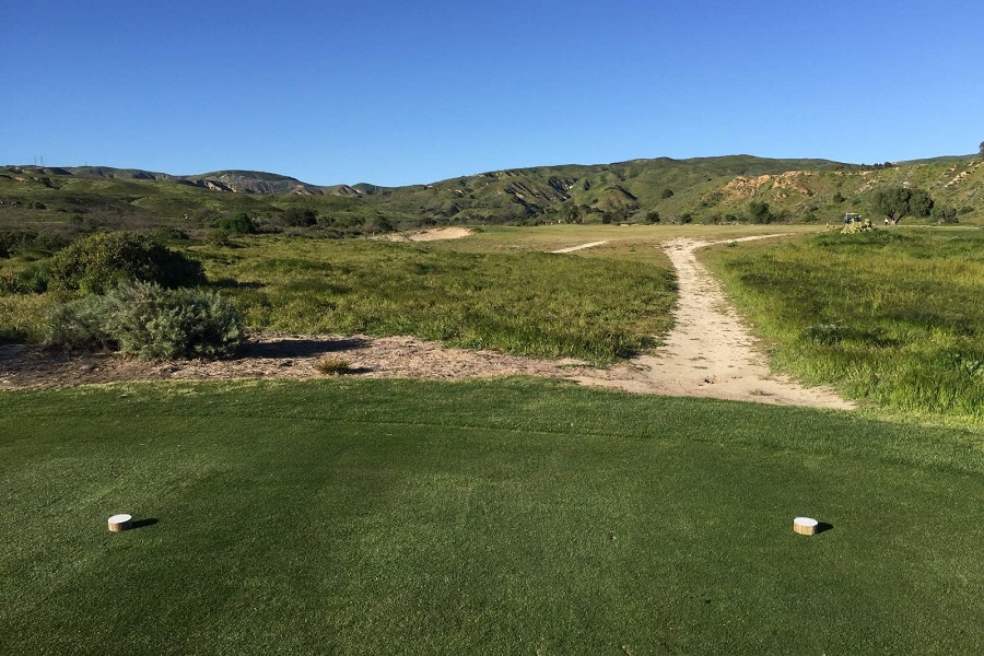 Rustic Canyon Golf Course: Hole #11 Tee