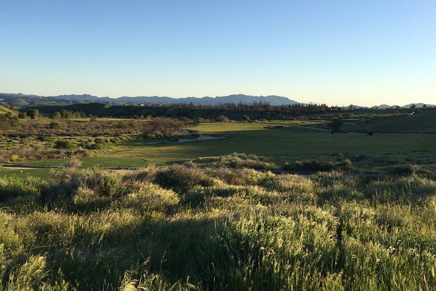 Rustic Canyon Golf Course: Hole #14 Tee