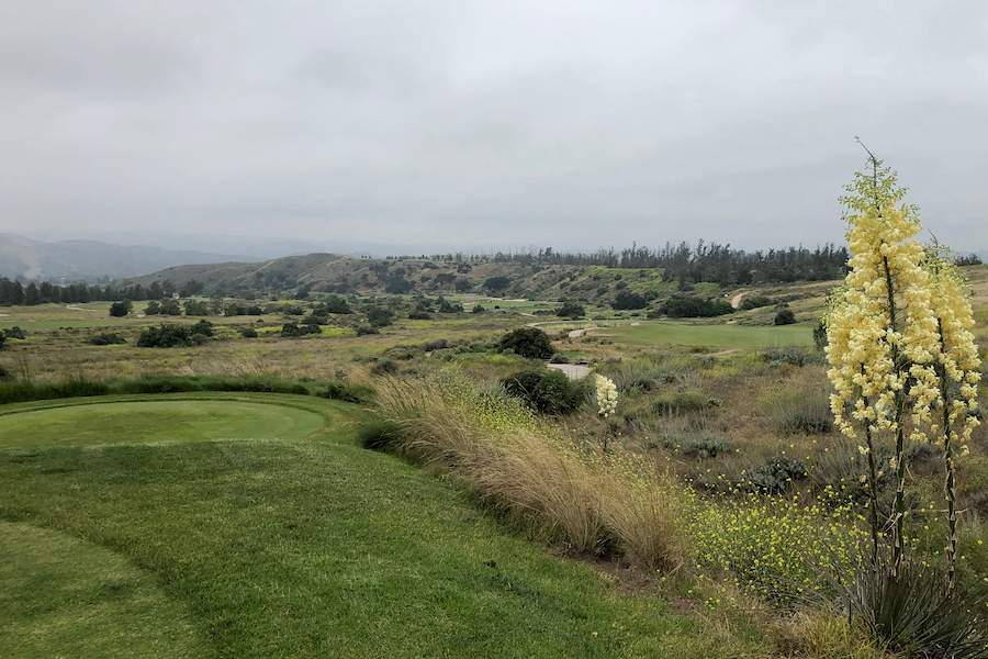 Rustic Canyon Golf Course: Hole #16 Tee