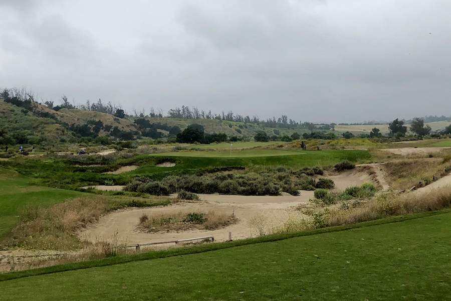 Rustic Canyon Golf Course: Hole #8 Tee