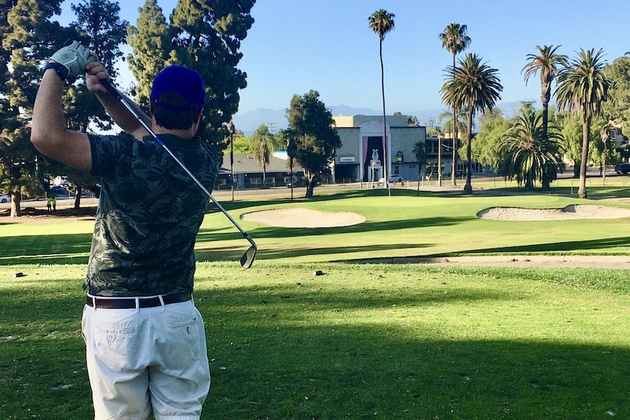 Recreation Park Golf Course 18: Hole #5 Tee