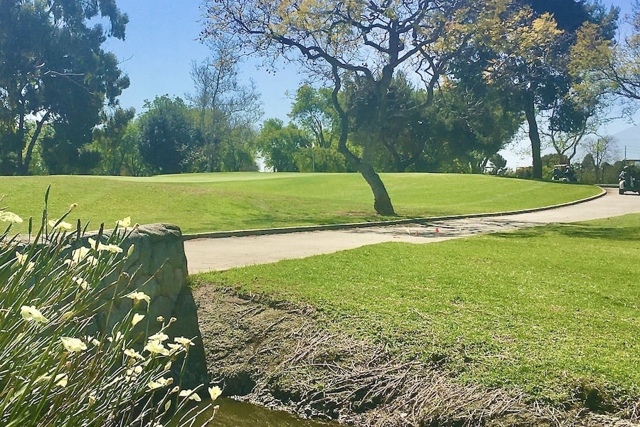 El Dorado Park Golf Course: Hole #15 Green
