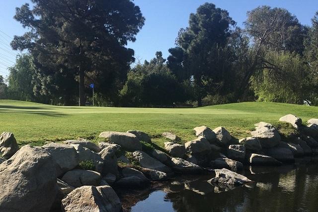 El Dorado Park Golf Course: Hole #7 Green