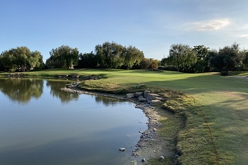 The third green at Skylinks