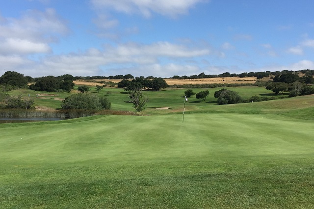 La Purisima Golf Course: Hole #3 Green