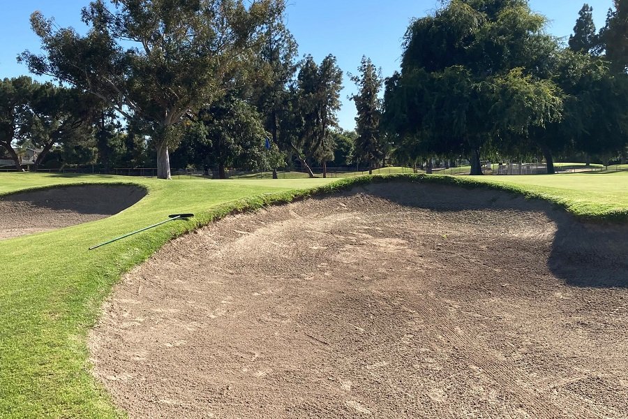 Santa Anita Golf Course: Hole #12 Bunker