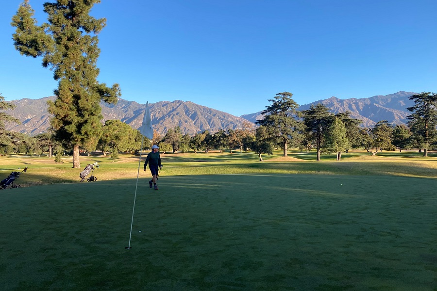 Santa Anita Golf Course: Hole #2 Green