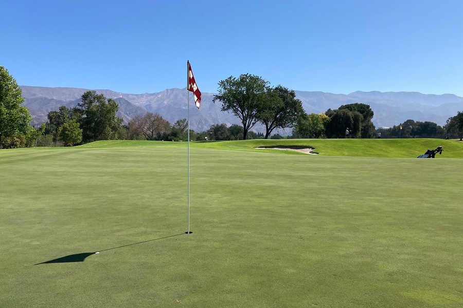 Soule Park Golf Course: Hole #15 Green