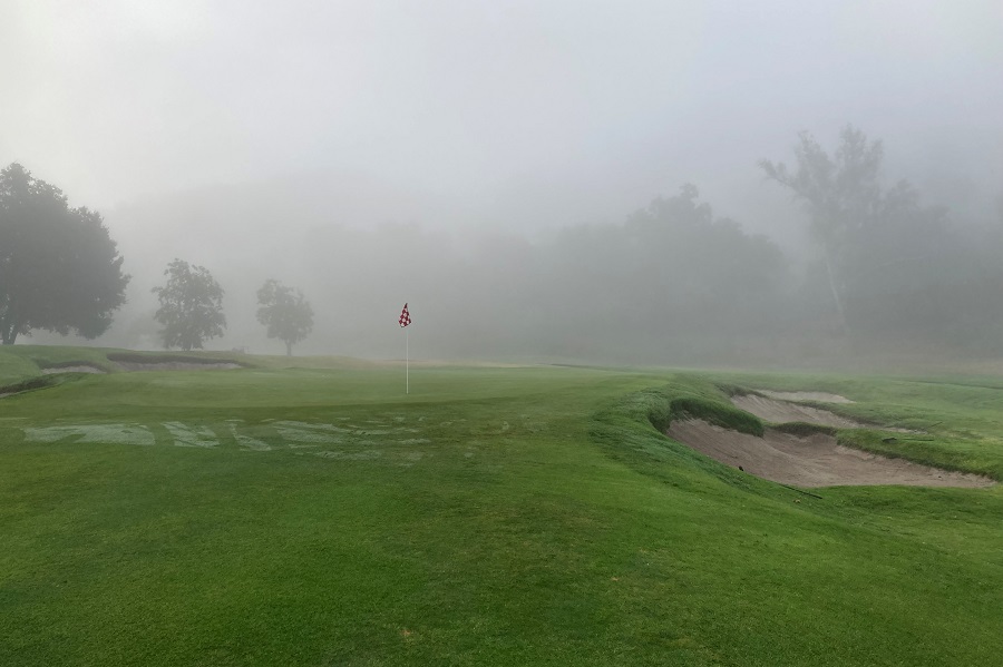 Soule Park Golf Course: Hole #3 Green