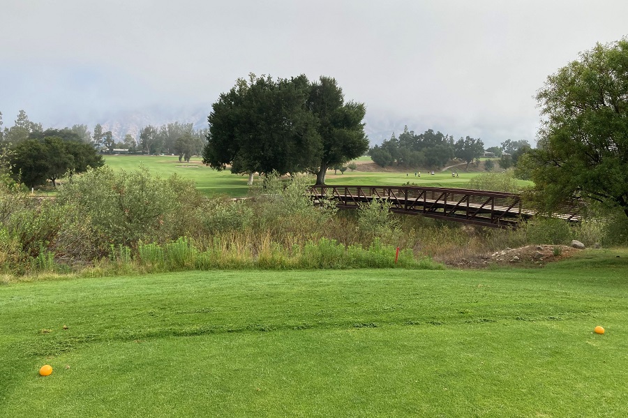 Soule Park Golf Course: Hole #8 Tee