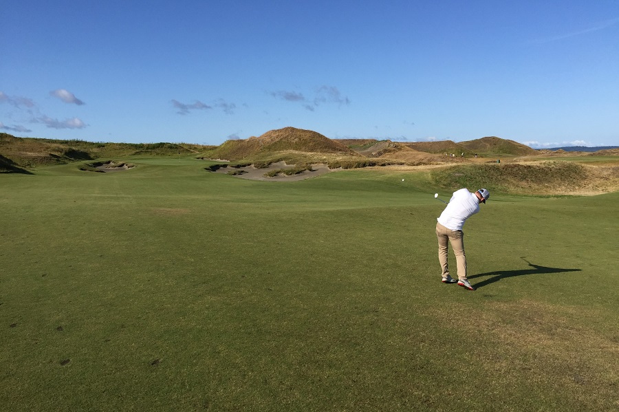 Chambers Bay Golf Course: Hole 6 Fairway