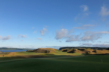 Chambers Bay Golf Course: View from the Clubhouse